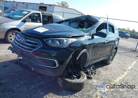 2018 Hyundai Santa Fe Sport 2.4L from USA, damaged, VIN 5NMZTDLB0JH085488